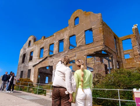 Cellenblok op Alcatraz Island inbegrepen bij het ticket Alcatraz San Francisco