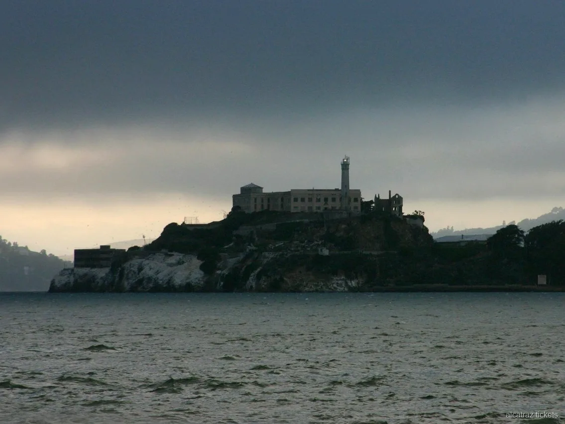 Bloc de cellules de l'île d'Alcatraz inclus dans le billet de la visite nocturne